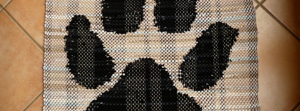 Tapis en t-shirt recyclés