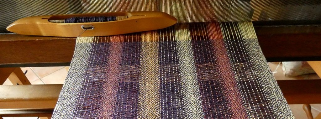 Echarpe en soie sauvage