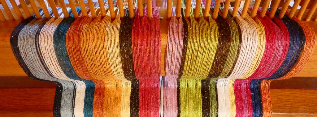 Echarpe en soie sauvage