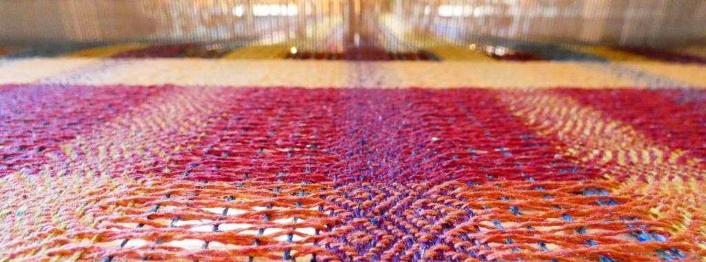 Echarpe en soie sauvage