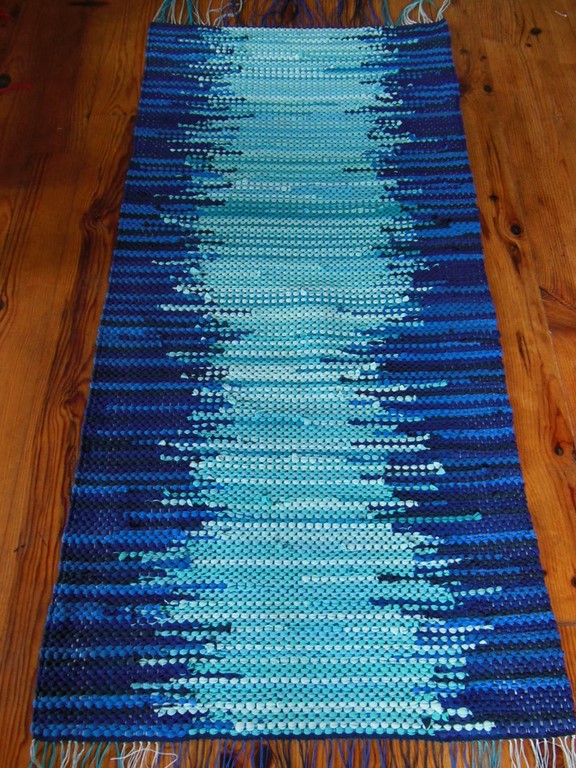 Tapis en t-shirt coton recyclé