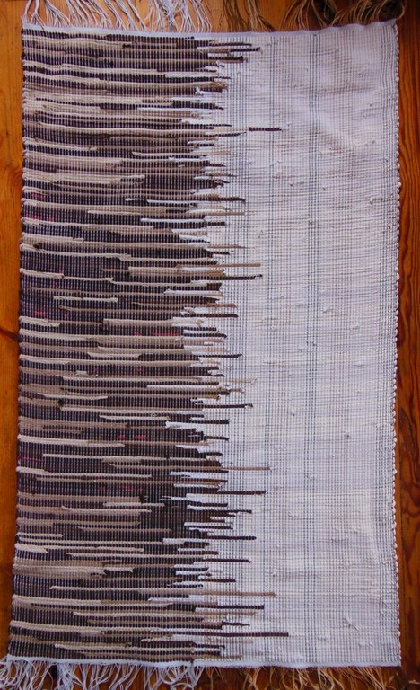 Tapis en t-shirt coton recyclé