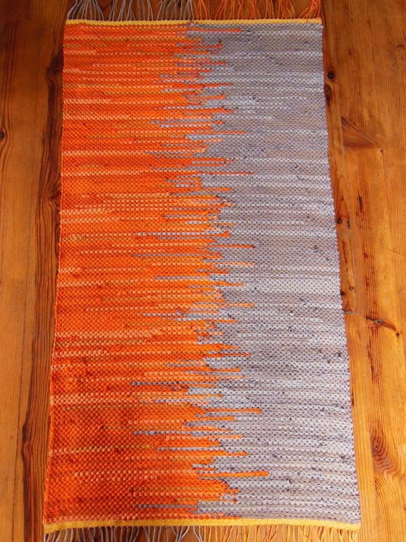 Tapis en t-shirt coton recyclé