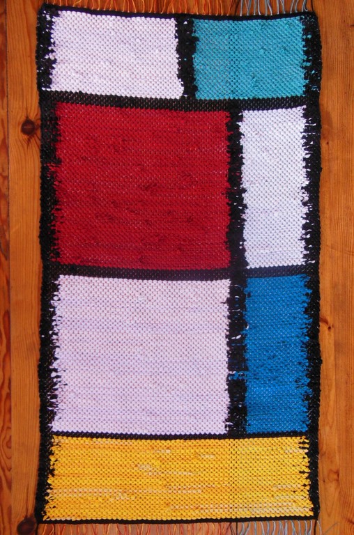 Tapis en t-shirt coton recyclé