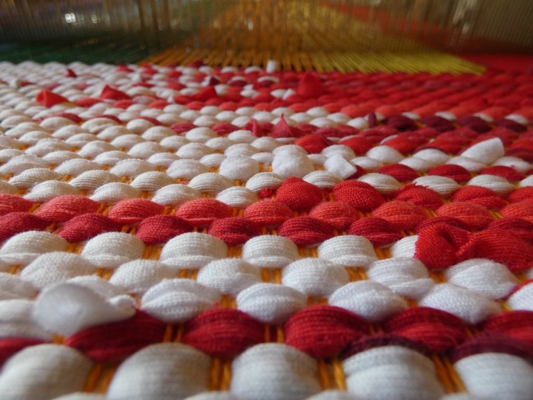 Tapis en t-shirts coton