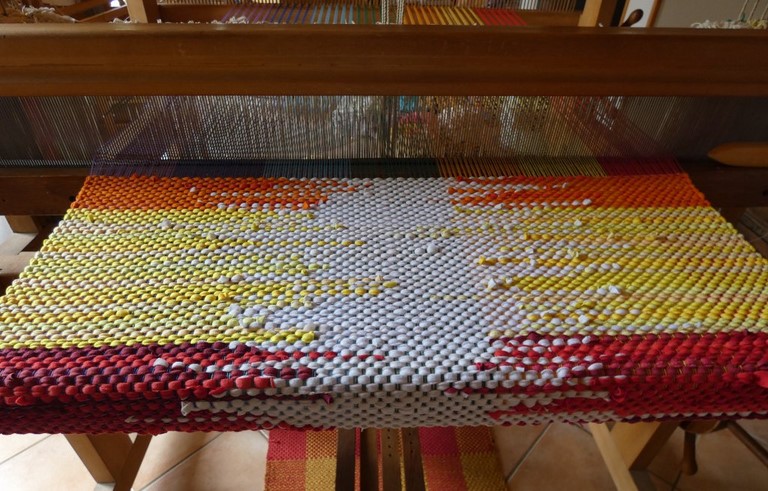 Tapis en t-shirts coton