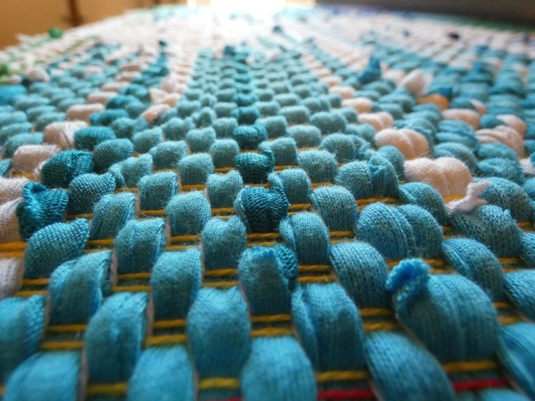 Tapis en t-shirts coton