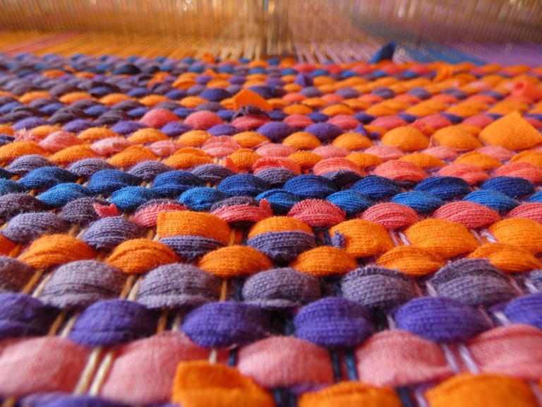 Tapis en t-shirts coton