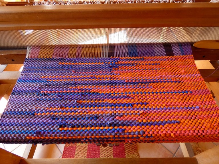 Tapis en t-shirts coton