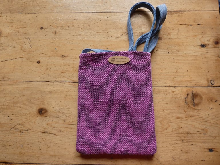 Sac tissé + jeans recyclé Métier d'antan: Sac tissé + jeans recyclé