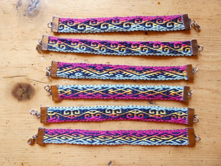 Bracelet tissés en coton Métier d'Antan: Bracelet tissés en coton