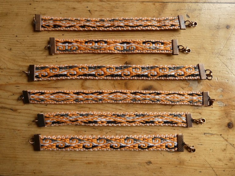 Bracelet tissés en coton Métier d'Antan: Bracelet tissés en coton