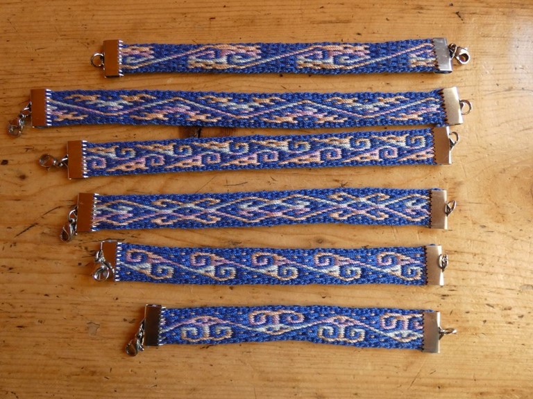 Bracelet tissés en coton Métier d'Antan: Bracelet tissés en coton