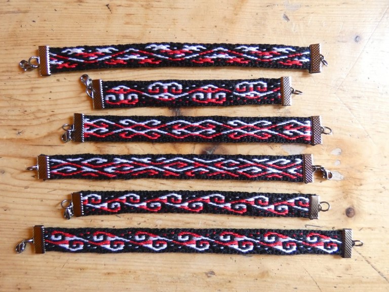 Bracelet tissés en coton Métier d'Antan: Bracelet tissés en coton