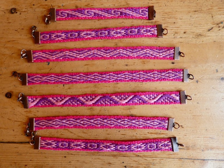 Bracelet tissés en coton Métier d'Antan: Bracelet tissés en coton