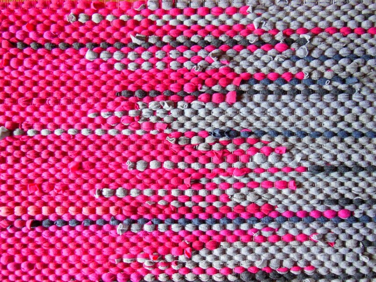 Tapis en t-shirts coton