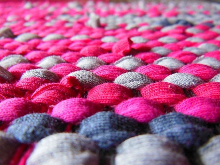 Tapis en t-shirts coton