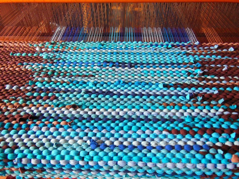 Tapis en t-shirts coton