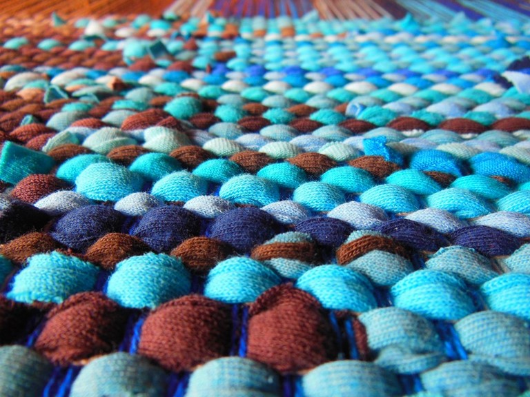 Tapis en t-shirts coton