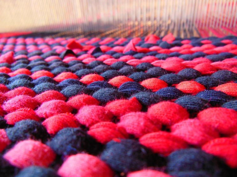 Tapis en t-shirts coton