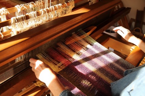 Métier d'Antan: Métier à tisser 4 cadres