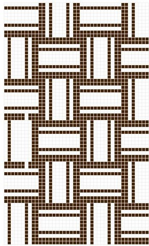 Métier d'Antan: Ceinture tissée en coton