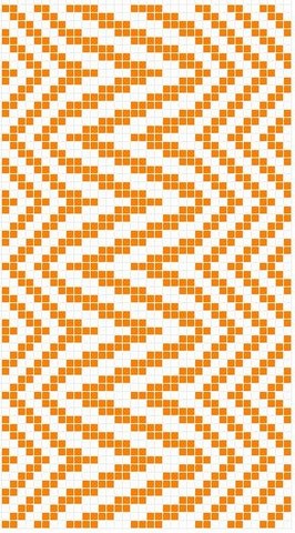 Métier d'Antan: Ceinture tissée en coton