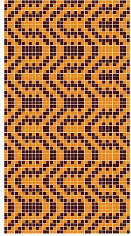 Métier d'Antan: Ceinture tissée en coton