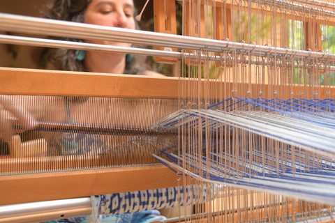 Métier d'Antan: Métier à 8 cadres