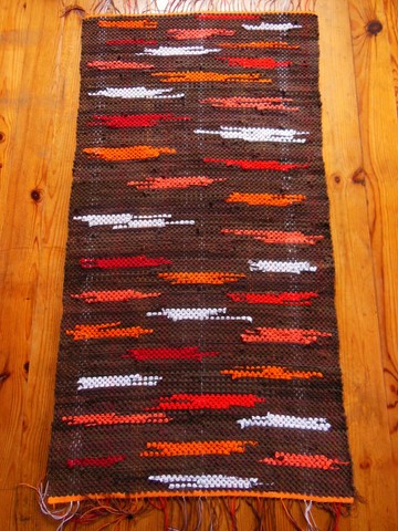 Tapis en t-shirt coton recyclé