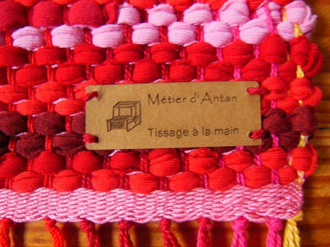 Tapis en t-shirts coton