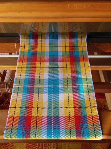 Sur mesure:  écharpe en coton