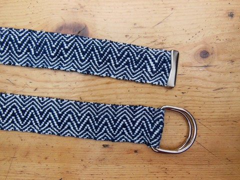 Sur mesure: Ceinture en coton