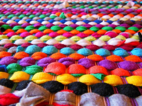 Tapis en t-shirts coton