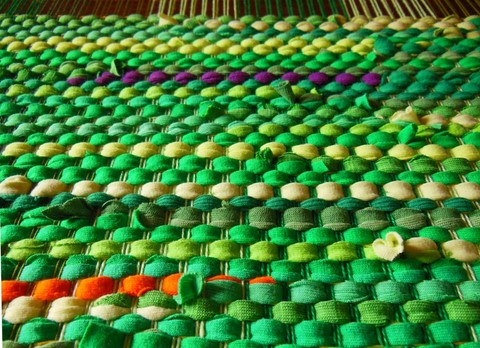 Tapis en t-shirts coton