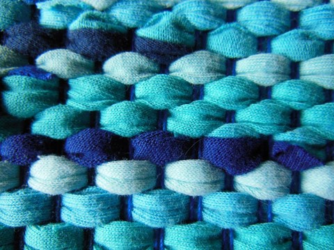 Tapis en t-shirt coton recyclé