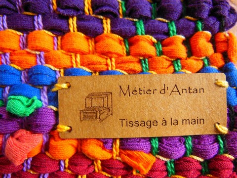 Tapis en t-shirts coton