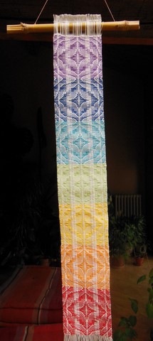 Suspension décoration en coton