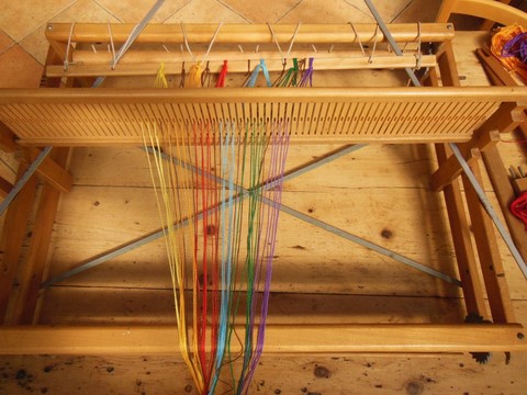 Métier d'Antan: métier à tisser de table