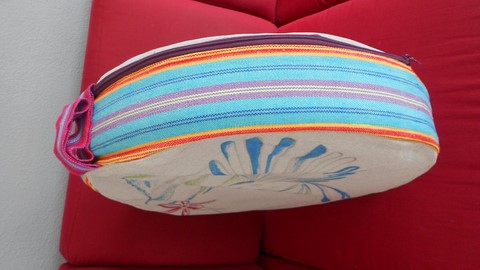 Sur mesure: Finition, le pourtour d'une housse de tambour