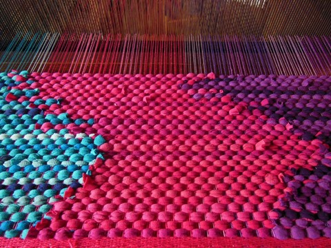 Tapis en t-shirt coton recyclé