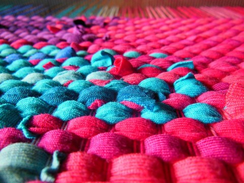 Tapis en t-shirt coton recyclé