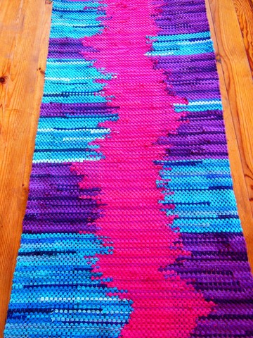 Tapis en t-shirt coton recyclé