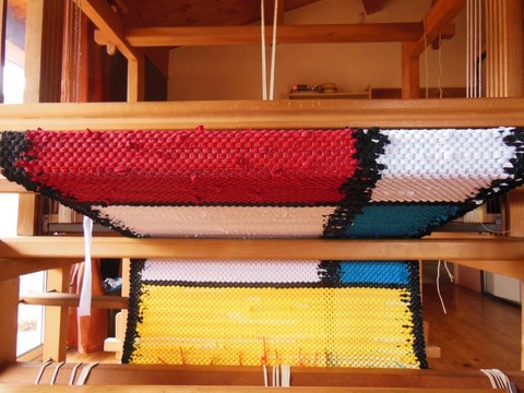 Tapis en t-shirt coton recyclé