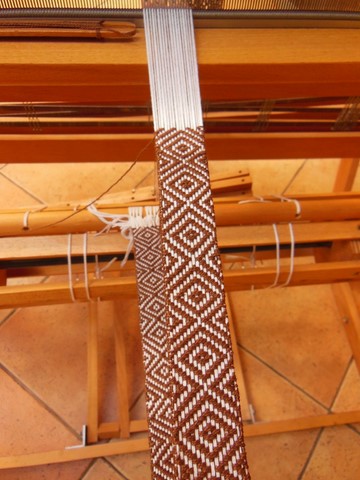 Métier d'Antan: Tissage d'une ceinture