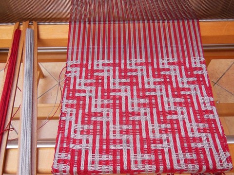 Tissage d'après motif Métier d'Antan: Tissage d'après motif