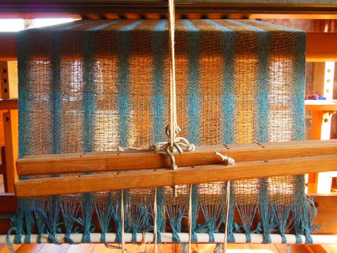 Echarpe en soie sauvage