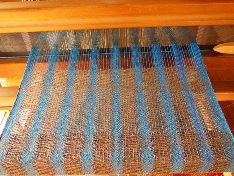 Echarpe en soie sauvage