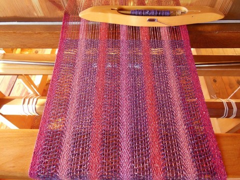 Echarpe en soie sauvage