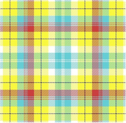 motif madras sur ordinateur Métier d'Antan: motif madras sur ordinateur